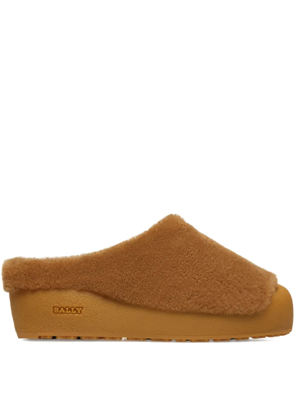 

Слиперы Crans из овчины Bally, коричневый