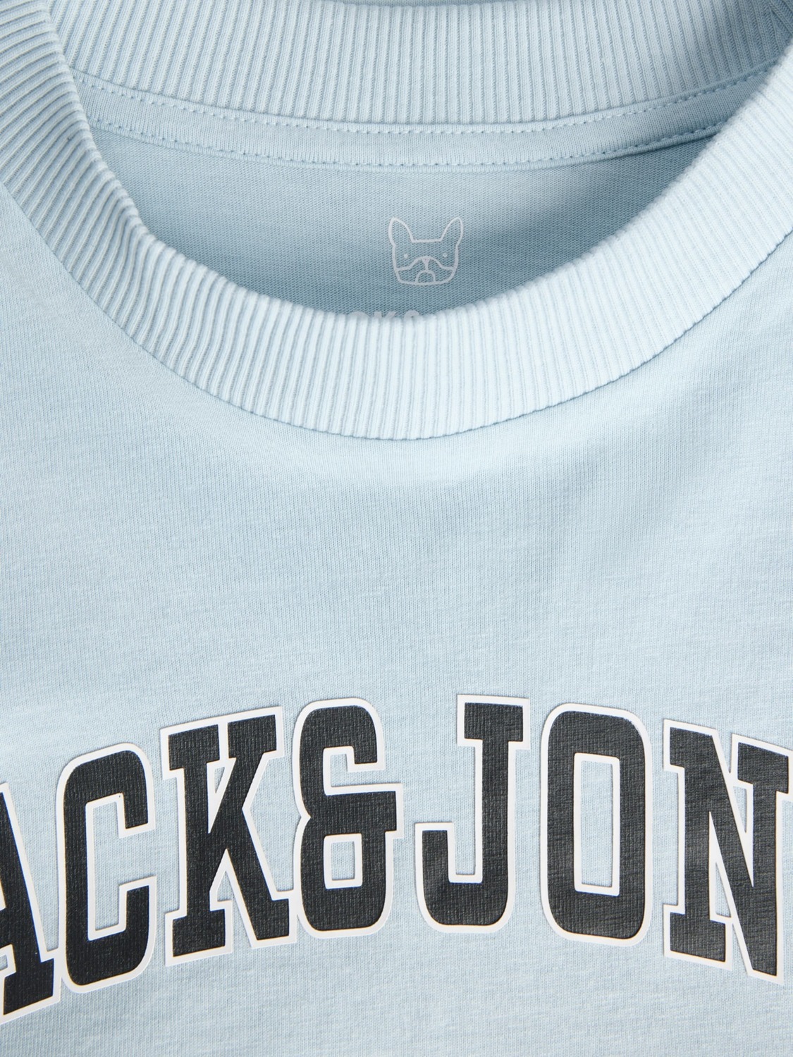 Jack & Jones Junior Футболка 'JJECALEB' в пастельно-голубом цвете — фото 3