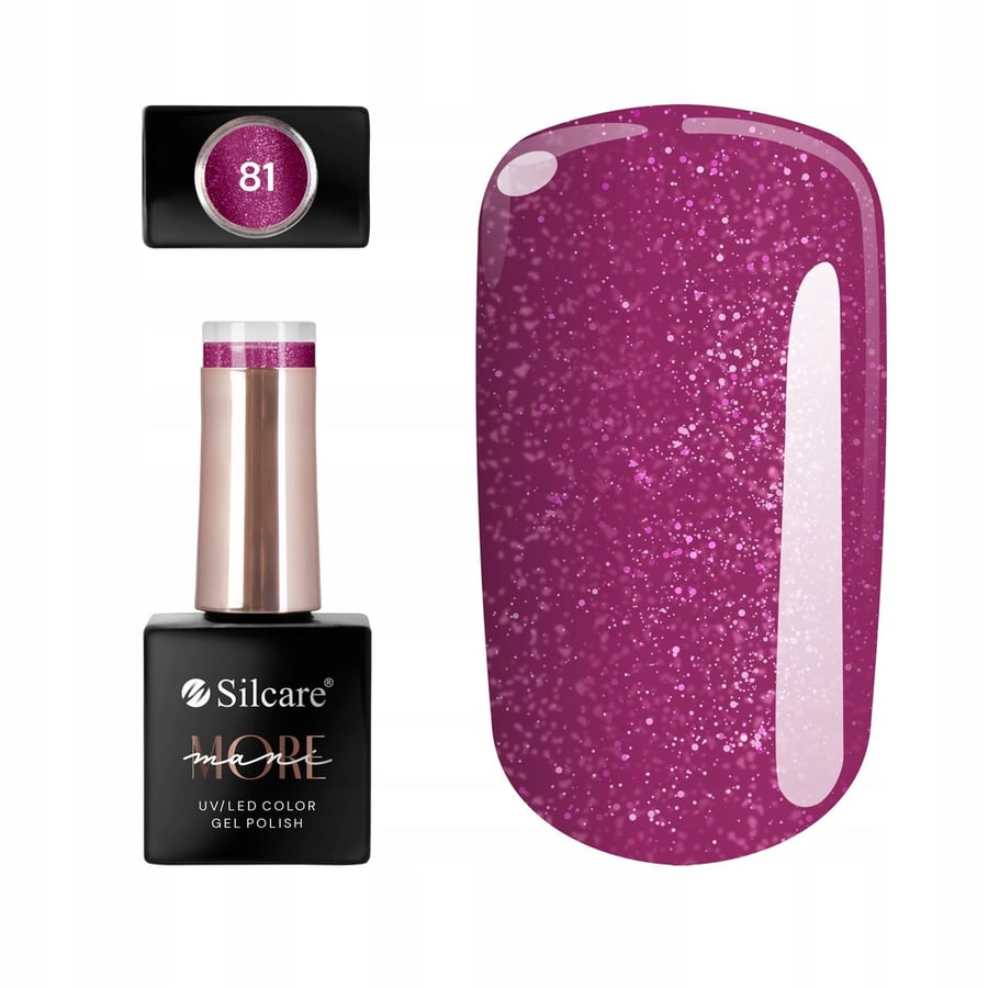 

Silcare Hybrid nail polish maniMORE 81 10 млДля ногтей