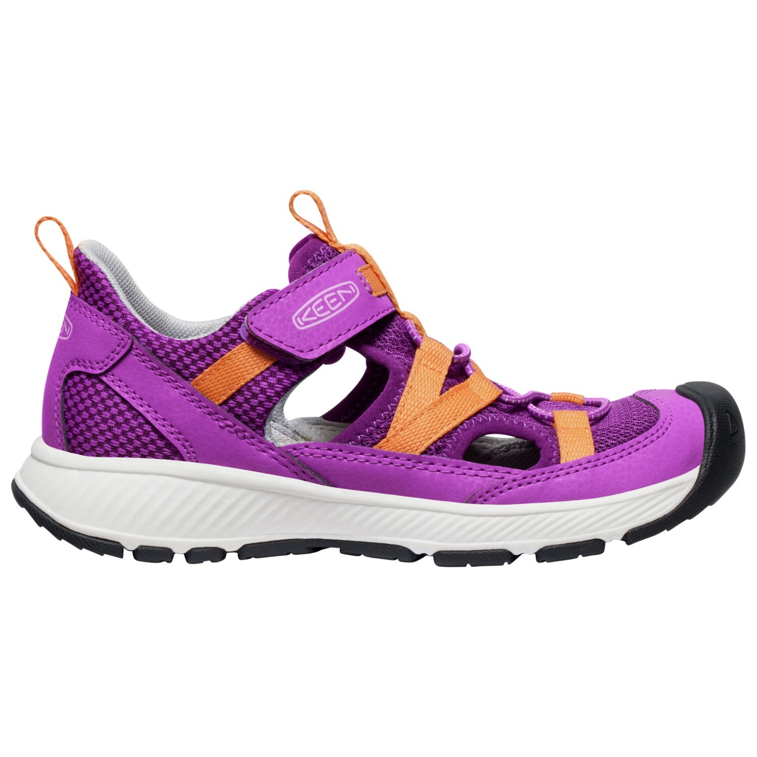 

Сандалии Keen Youth's Motozoa Sandal, цвет Willowherb/Tangerine