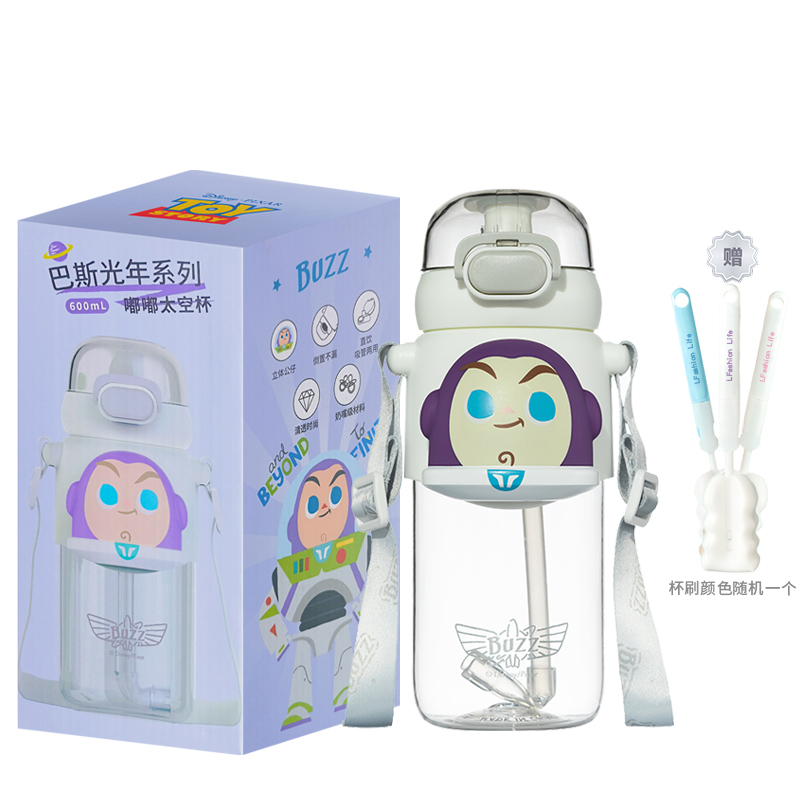 Пластиковые стаканы для воды Disney, Three-Eyed Water Cup + Lflife Cup Brush — фото 3