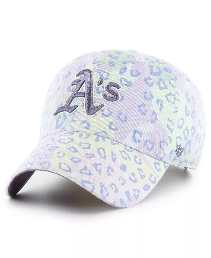 

Женская фиолетовая шапка Oakland Athletics Cosmic Clean Up с регулируемой посадкой '47 Brand