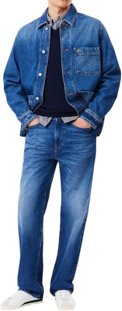 Джинсы Lacoste, цвет Washed Deep Medium