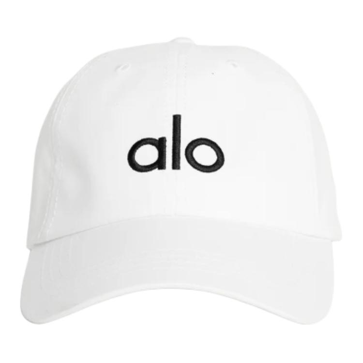 

Alo Yoga Бейсболка унисекс разноцветная, White Black
