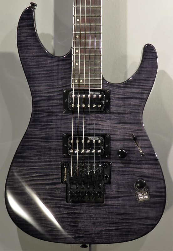 

Электрогитара ESP LTD M-200FM 2022 See Thru Black