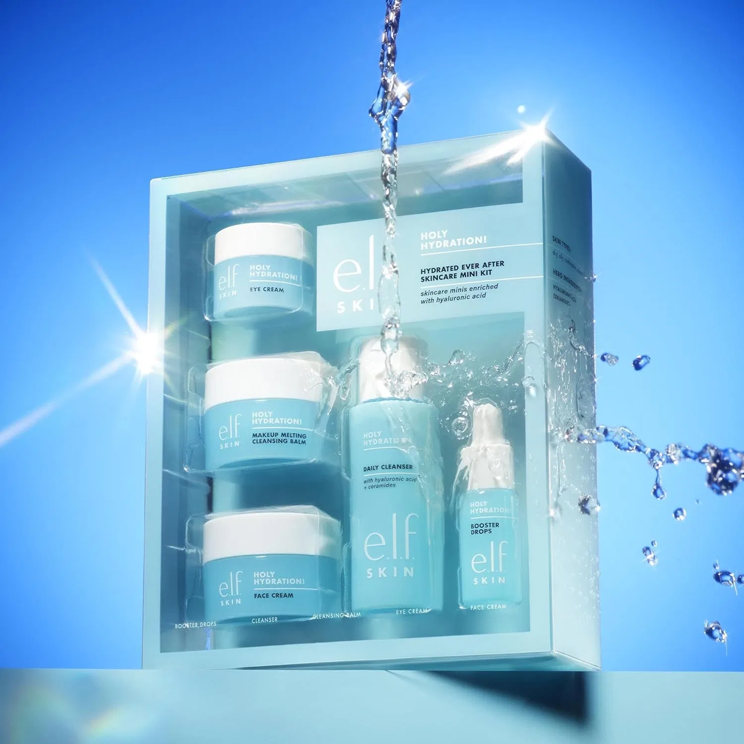 Мини-набор для ухода за кожей e.l.f. SKIN Hydrated Ever After Skincare E.L.F. — фото 3