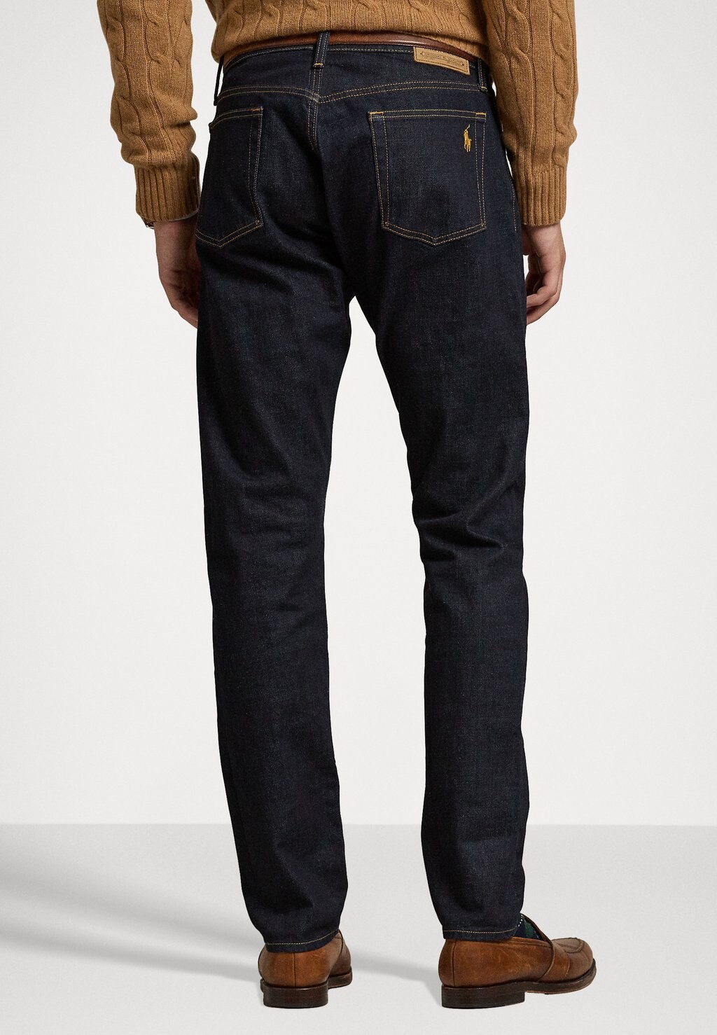 Джинсы узкого кроя SULLIVAN SLIM STRETCH JEAN Ralph Lauren, темно-синий деним — фото 4