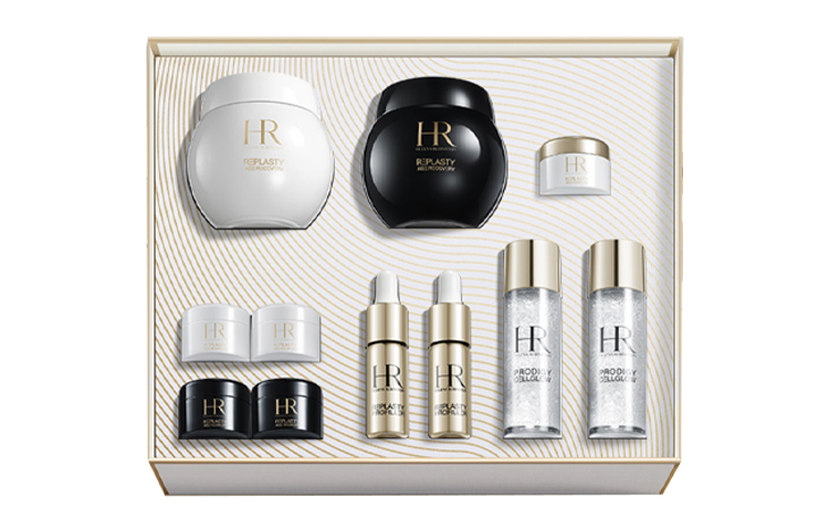 HELENA RUBINSTEIN Черно-белый набор бинтов Cream Limited для подтягивающего и успокаивающего ухода за кожей, подарок для девушки — фото 2