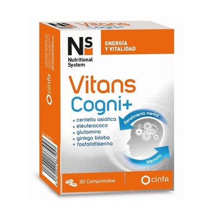 

Vitans Cogni 30 таблеток - когнитивная пищевая добавка для здоровья