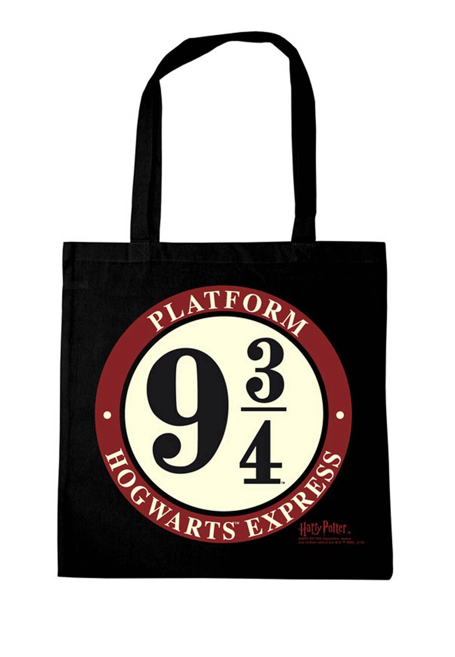 

Сумка-шоппер LOGOSHIRT Harry Potter - Platform 9 3/4, черный