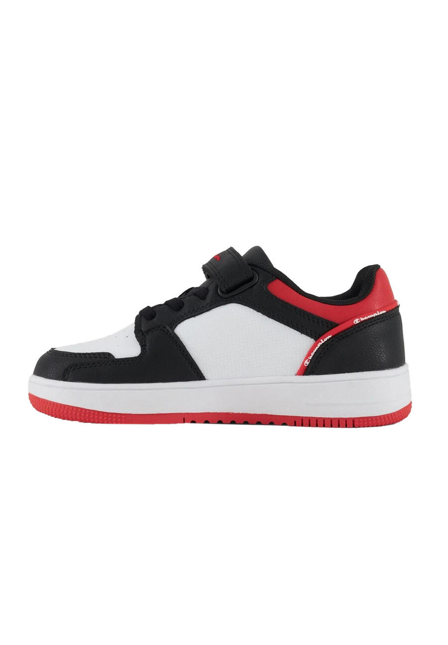 Детские кроссовки Champion RD 2.0LOW унисекс S32414-CHA-KK003 белые/черные/красные — фото 2
