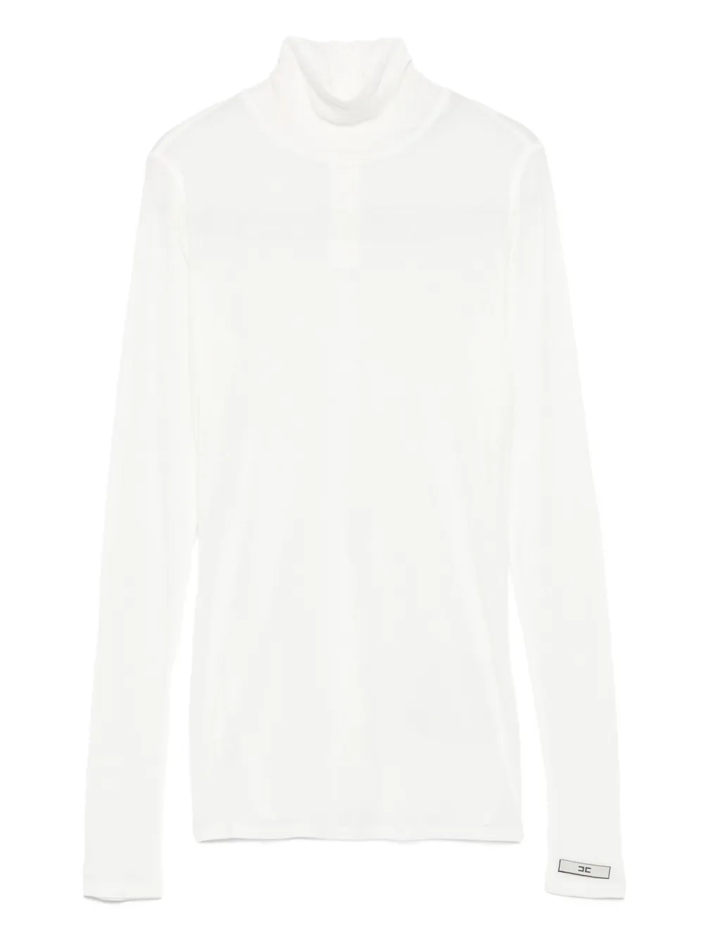 

Топ с длинными рукавами Elisabetta Franchi, нейтральный