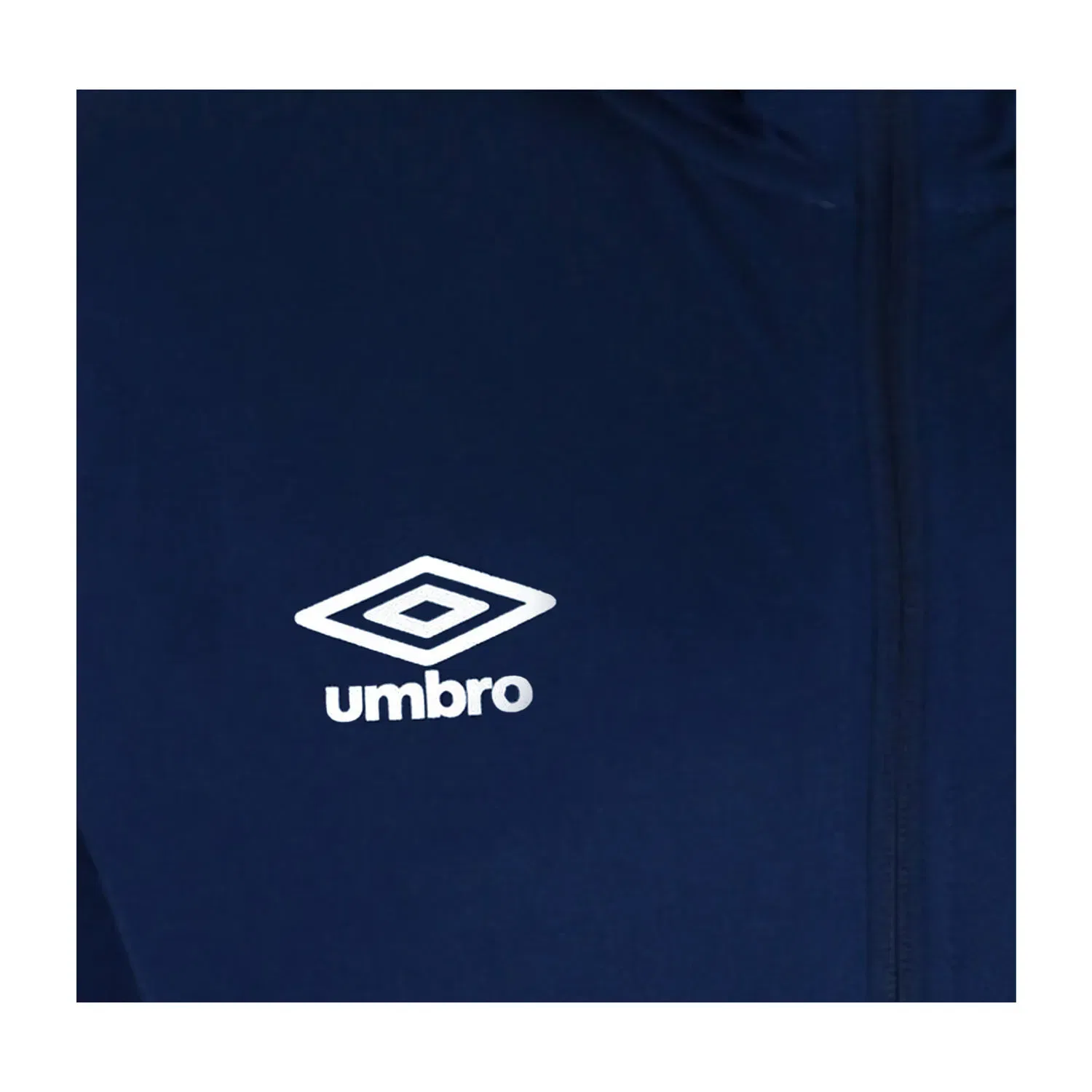 Худи детское Umbro Total Training Knitted, темно-синий — фото 3