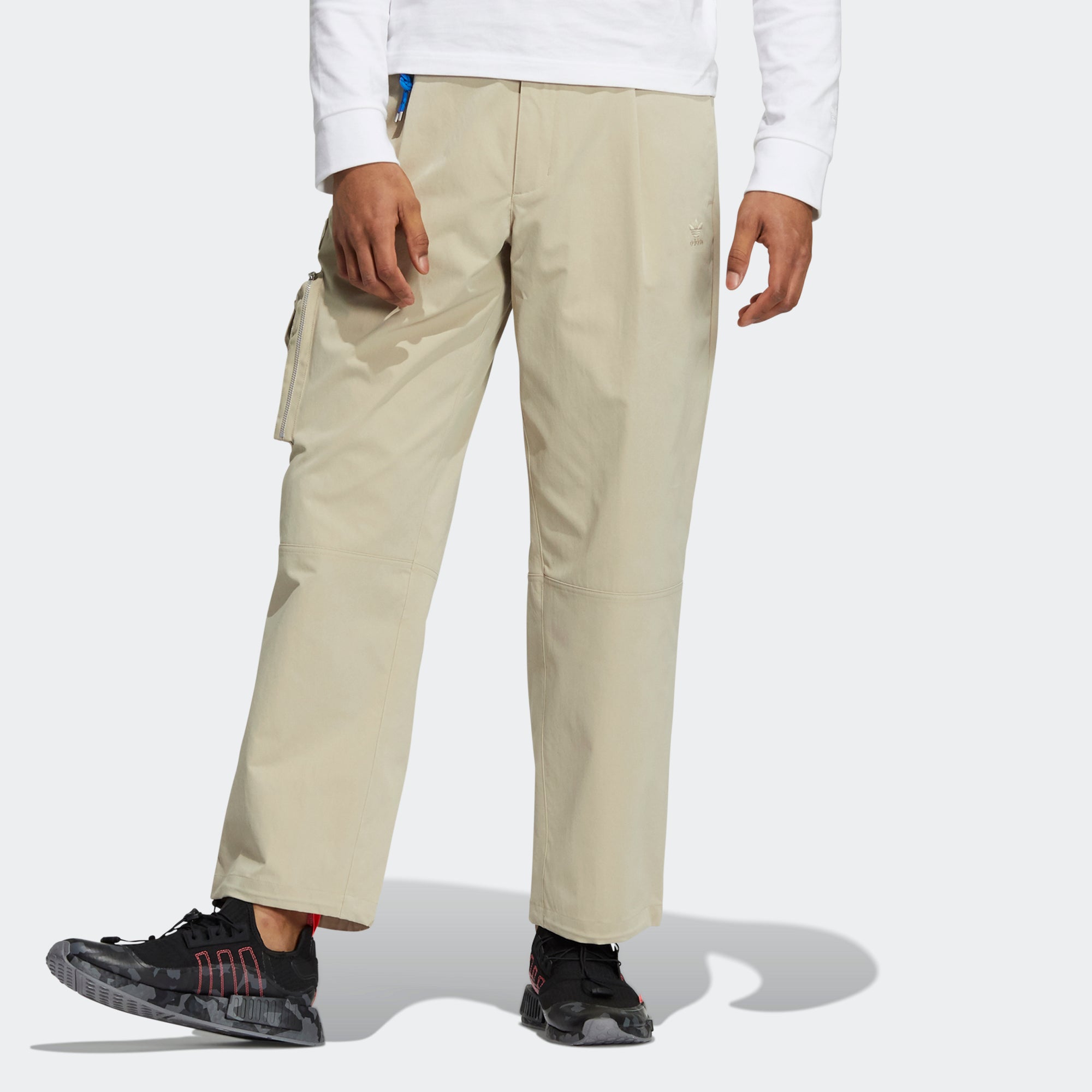 Спортивные брюки Men's adidas originals CNY Limited Side Big Pocket Casual Sports Pants/Trousers/Joggers Prairie Brown HC0572 — фото 2