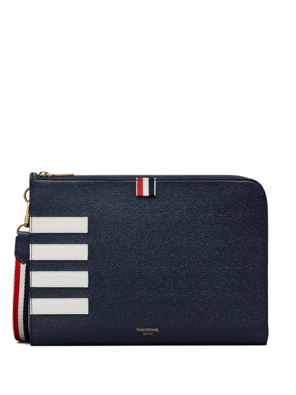 

Кошелек с полосками 4-Bar THOM BROWNE, синий