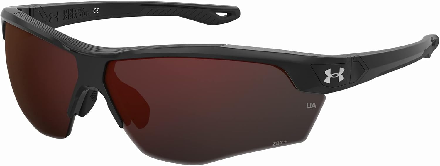 

Under Armour мужские повседневные солнцезащитные очки, Black Palladium/Red