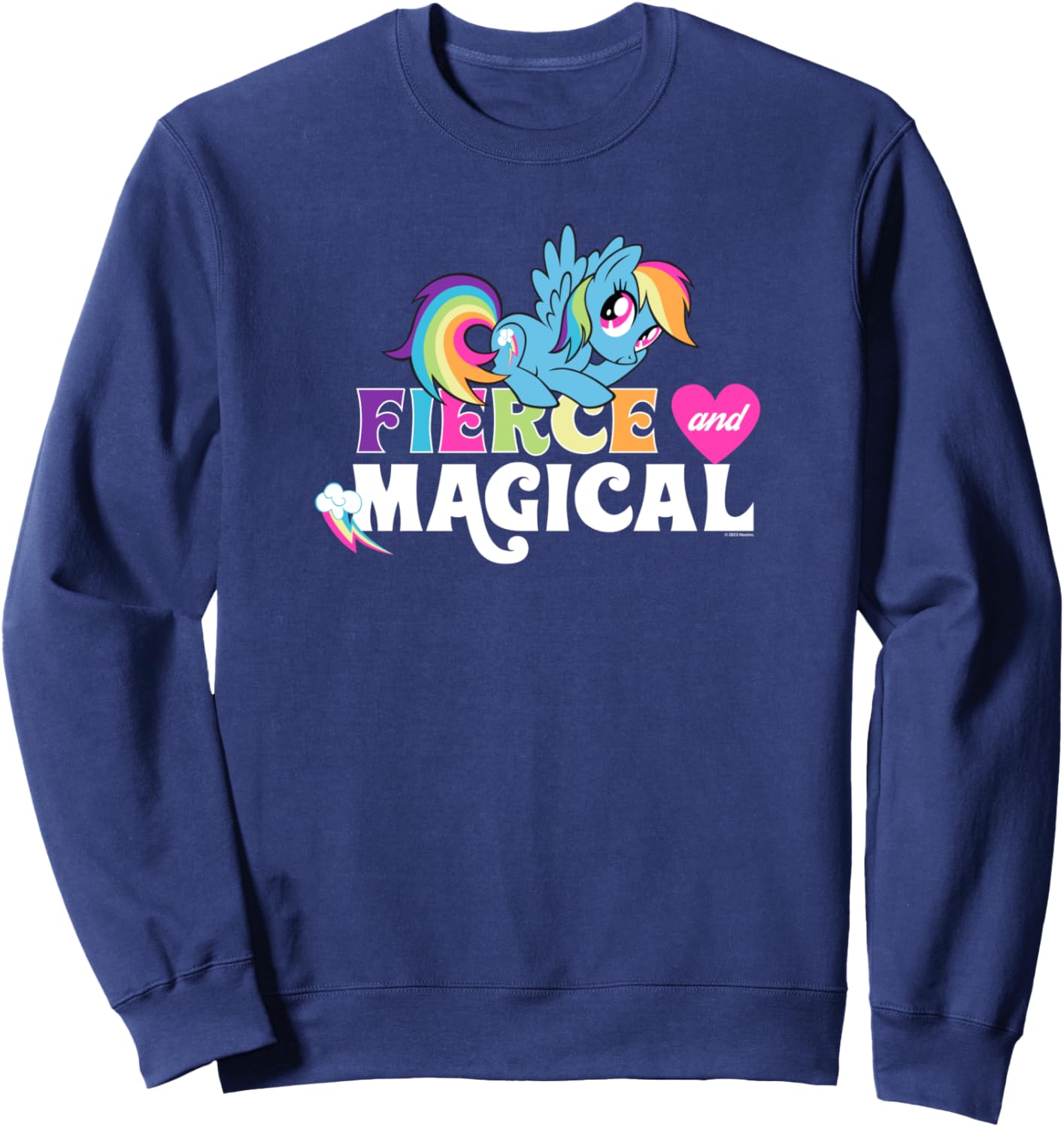 

Толстовка «My Little Pony: Friendship Is Magic Fierce & Magical Rainbow», темно-синий