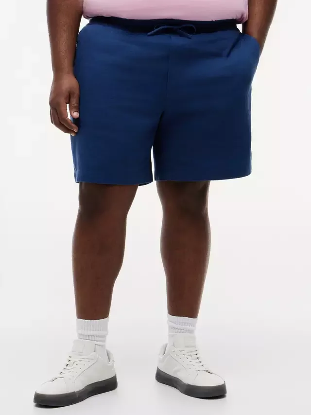 Шорты Plus Dover 8 Inseam Linen Rich Shorts, синие, средней длины Tommy Hilfiger