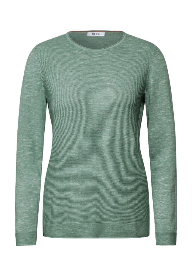 

Свитер с круглым вырезом Cecil, цвет 15025 heather sage