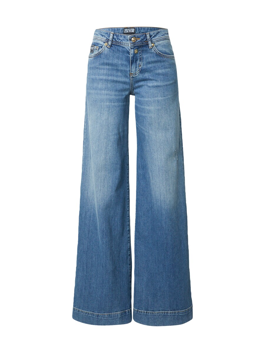 

Джинсы с широкими штанинами Versace Jeans Couture, синий деним