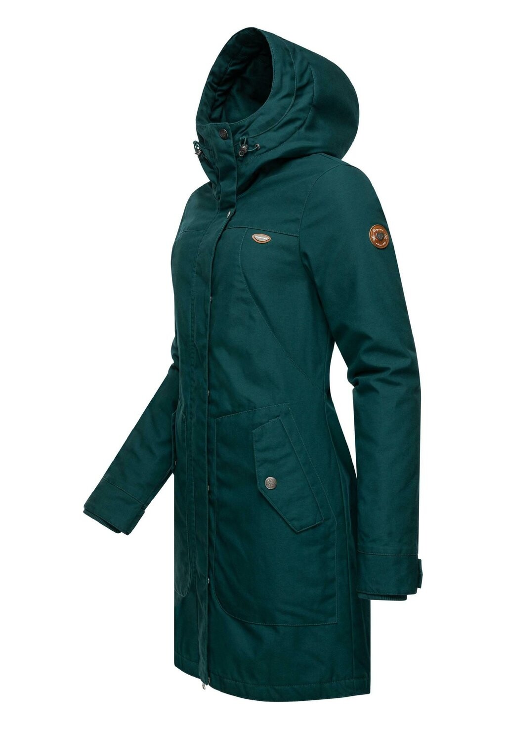 

Зимнее пальто JANNISA Ragwear, темно-зеленый