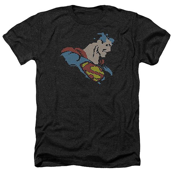 

Футболка Dc comics lite brite superman adult heather Licensed Character