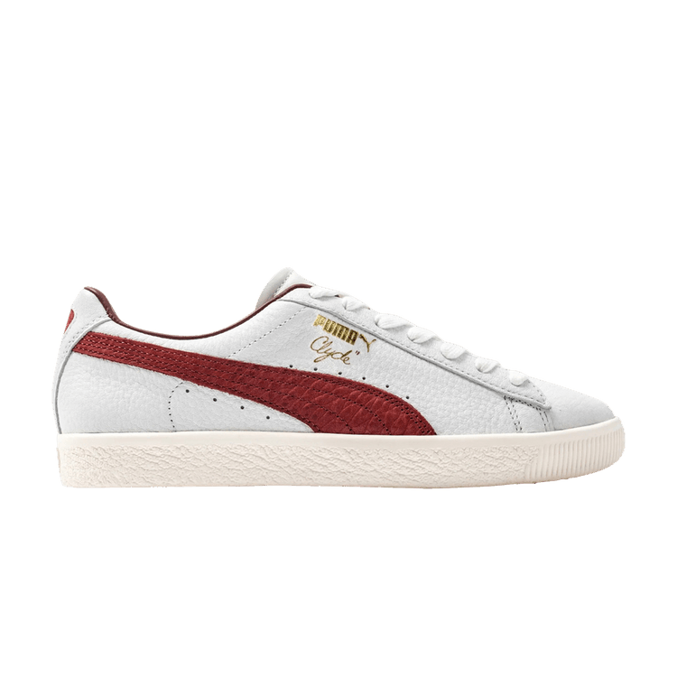 

Кроссовки Clyde Made in Italy 'White Intense Red', белый