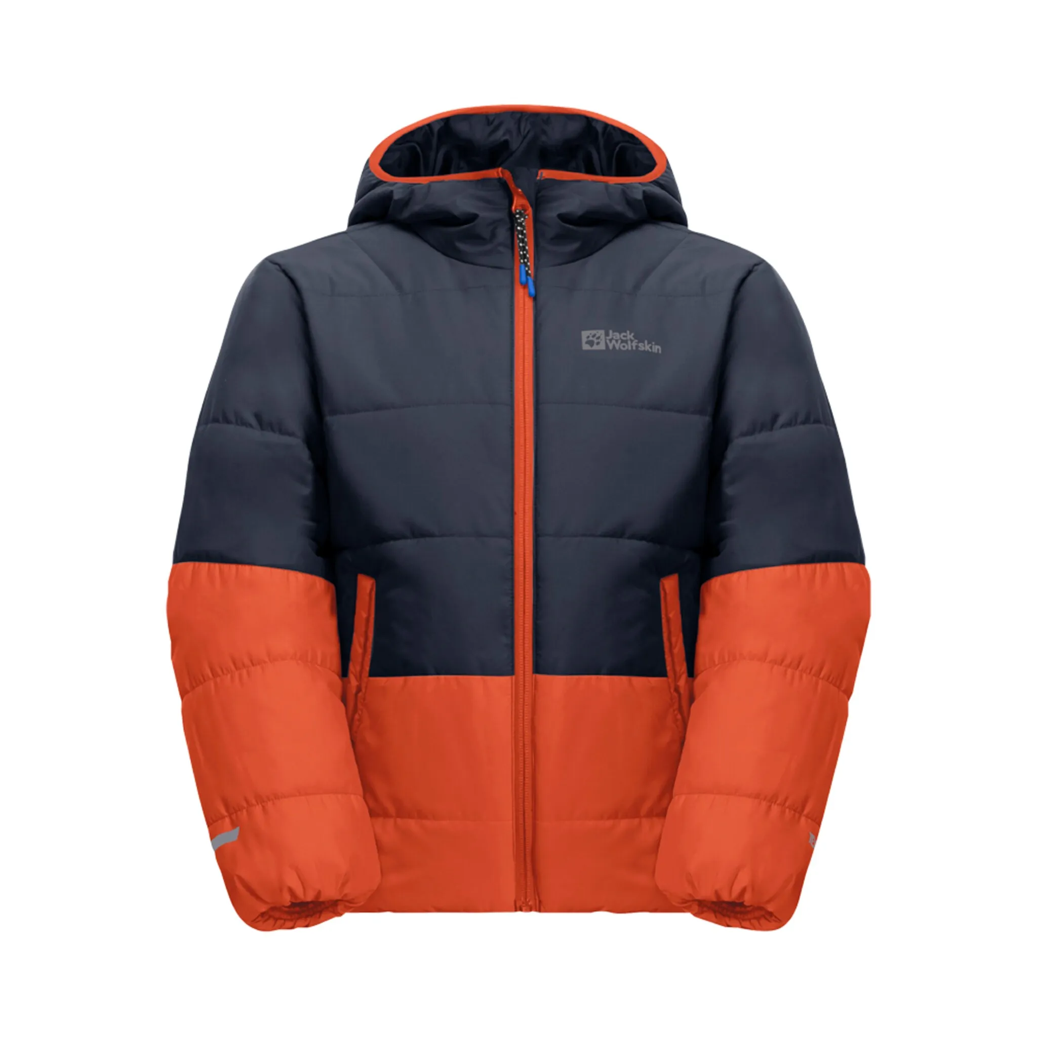 

Куртка из софтшелла Jack Wolfskin "TWO HILLS INS JACKET K", с капюшоном, цвет Carnelian