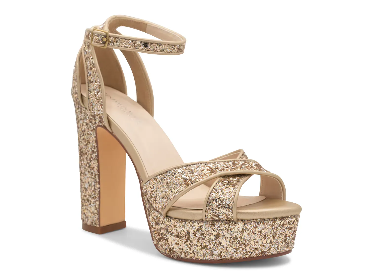 

Сандалии Jemma Platform Sandal Touch Ups By Benjamin Walk, цвет champagne