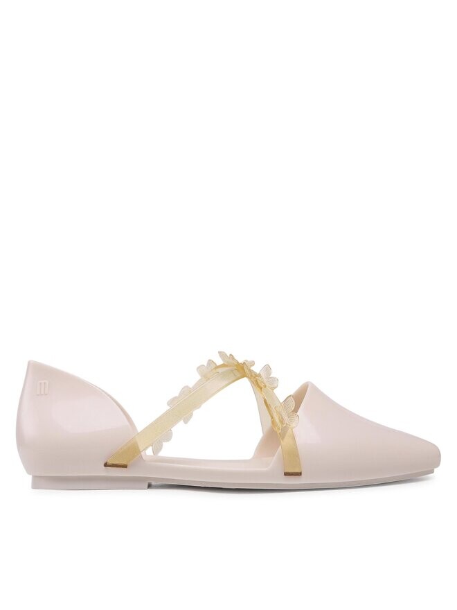 

Балетки Melissa Pointy Striple Fly Ad 33638 Beis, бежевый