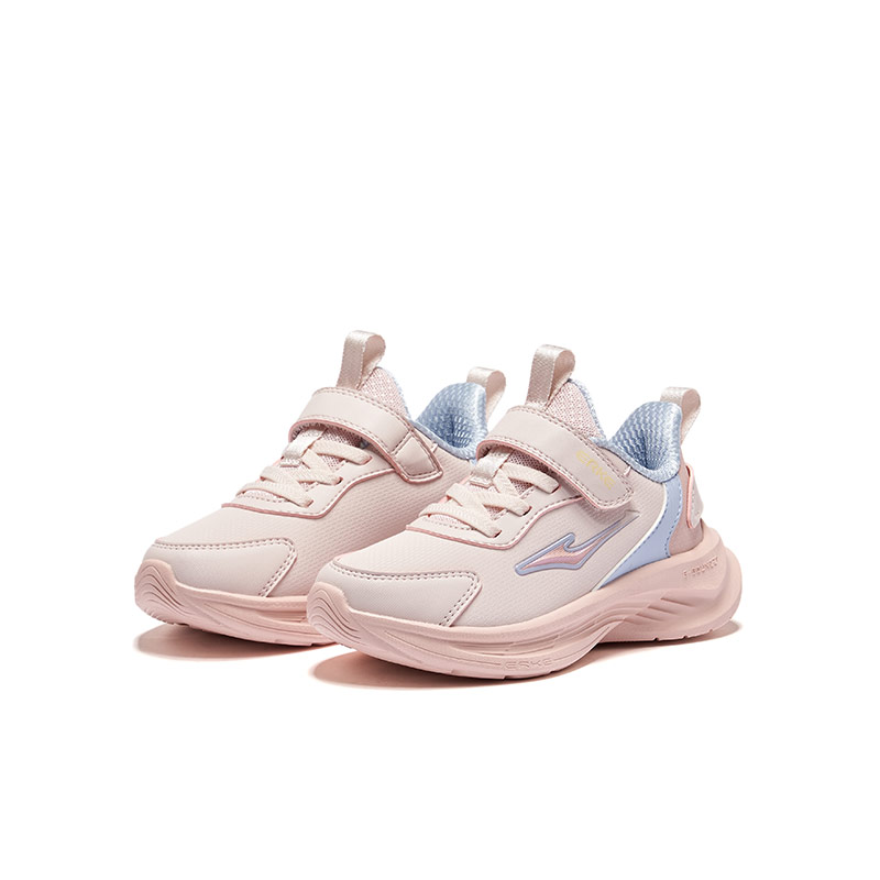 Скользостойкие износостойкие низкие детские кроссовки Pink Kids ERKE KIDS, Peony Pink/Clay Pink — фото 4
