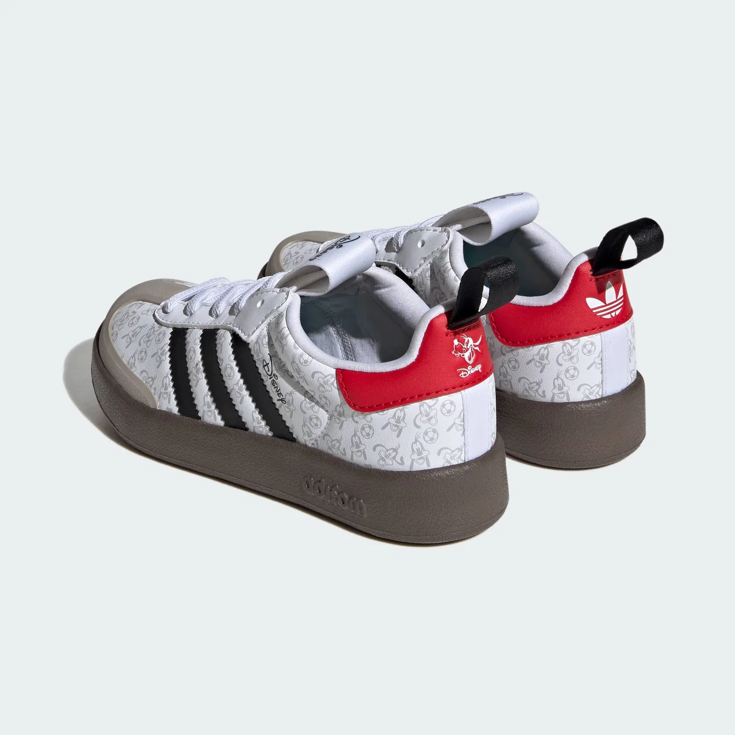Кроссовки, Disney Adifoam Samba 360, Adidas, белый/черный — фото 3