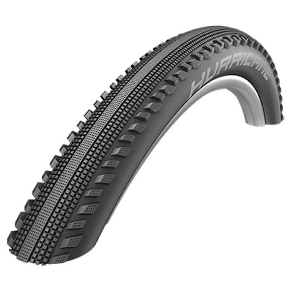 

Жесткая шина MTB Schwalbe Hurricane Performance DD GreenGuard 27.5´´ x 2.40, черный