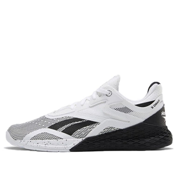 

Кроссовки nano 10 'white black' Reebok, черный