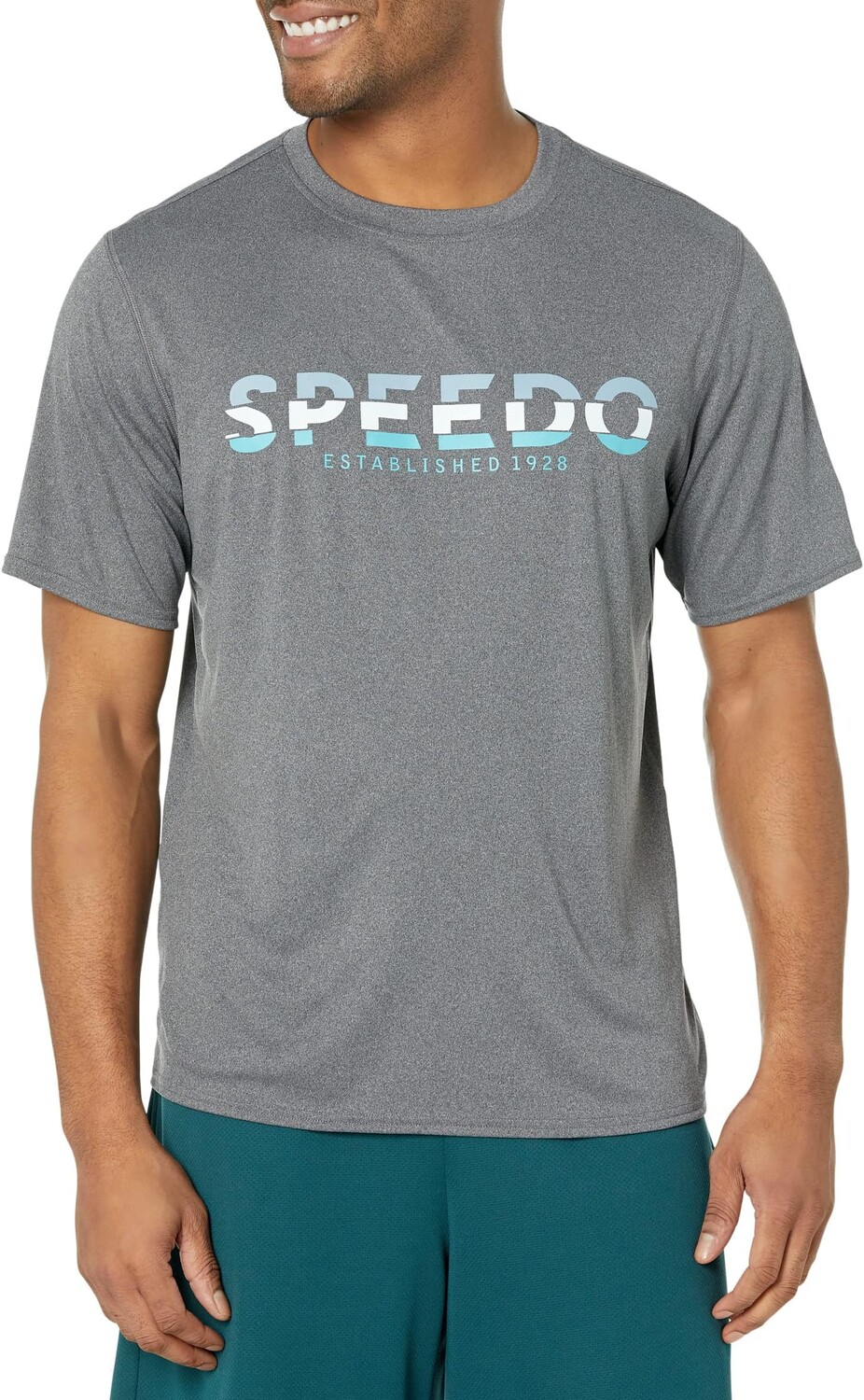 

Плавки Speedo Graphic Short Sleeve Swim Tee, черный