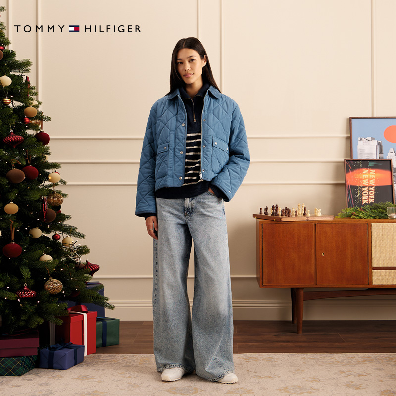 Tommy Hilfiger Женские джинсы, синие, размер 1AA, средней ширины штанин — фото 3