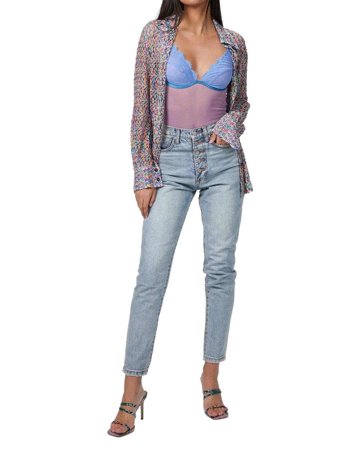 

Джинсы Danielle Jean в светлом винтажном стиле WeWoreWhat, Light Vintage