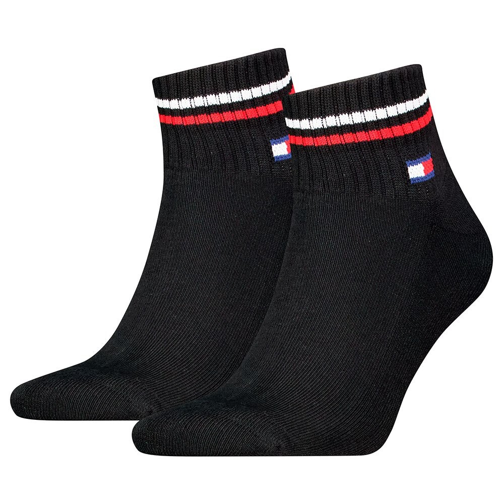 

Носки Tommy Hilfiger Iconic Quarter 2 шт, разноцветный