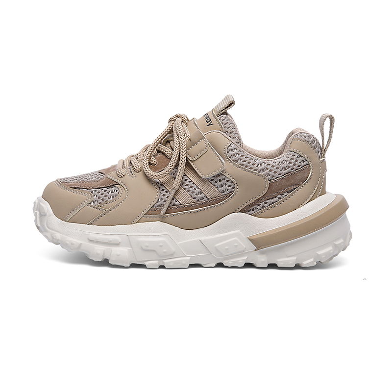 

Кроссовки детские с низким верхом и противоскользящими амортизаторами DEERWAY, хаки