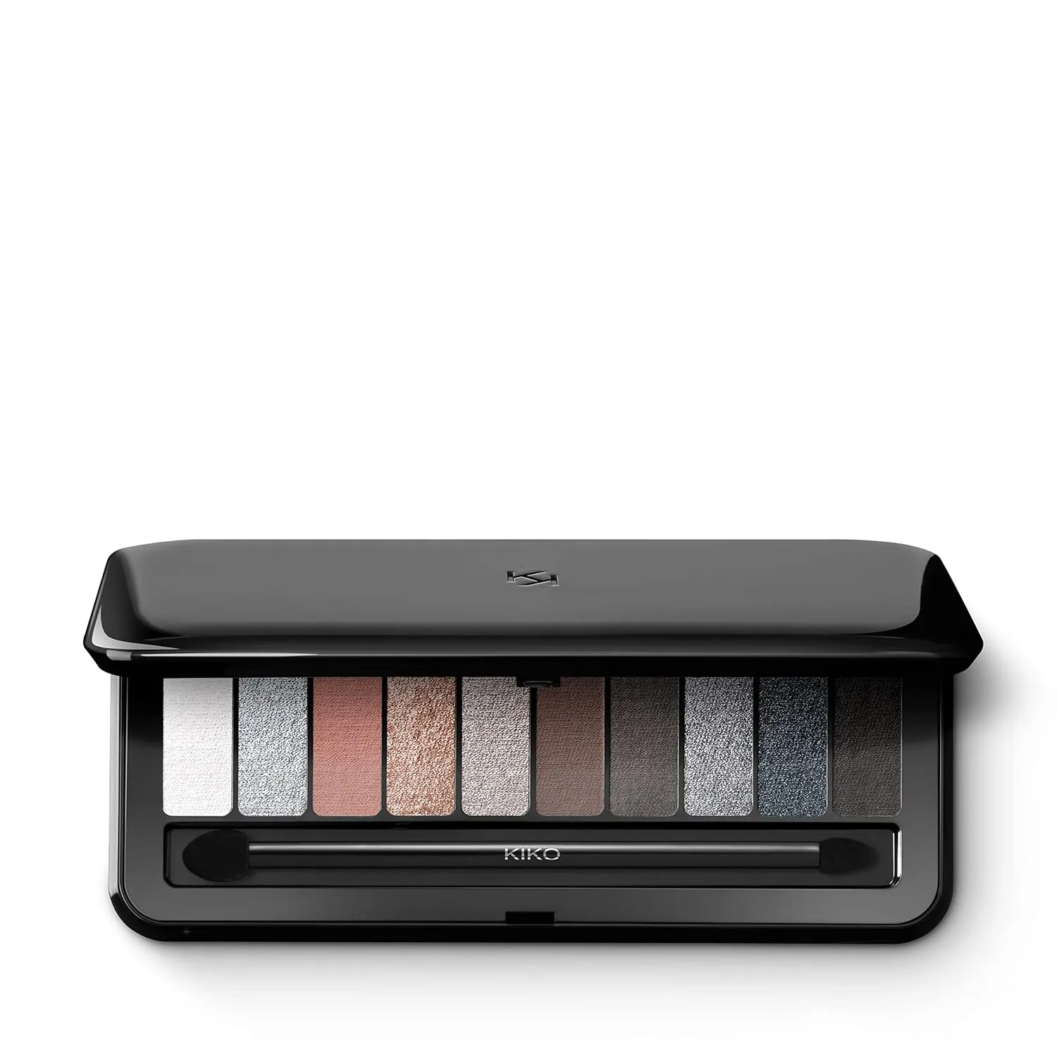 Палитра теней для век KIKO Milano Soft Nude | 10 теней с разным финишем, 03 Cool Shades