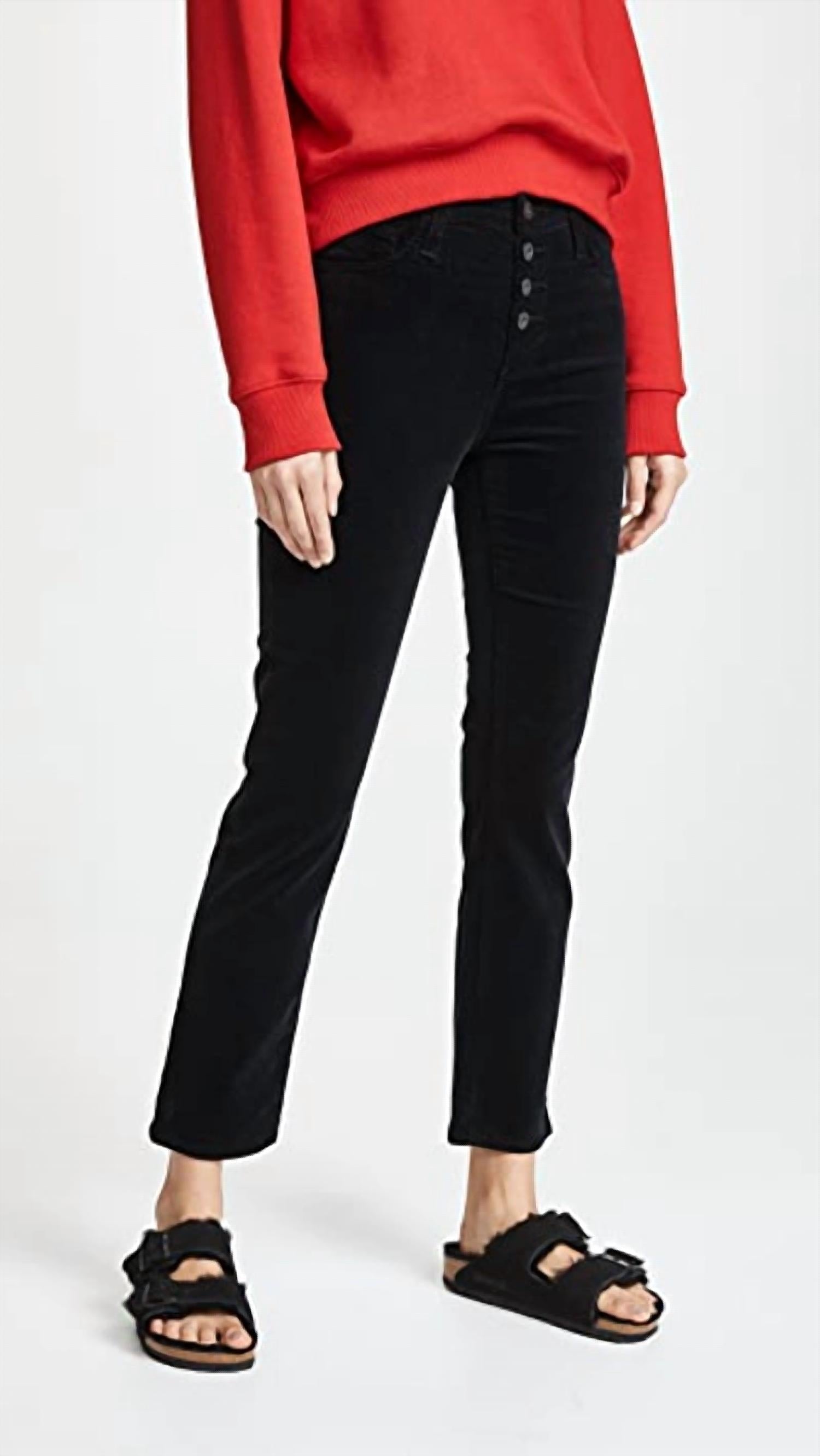 

Джинсы Isabelle Button Up в супер черном цвете AG Jeans