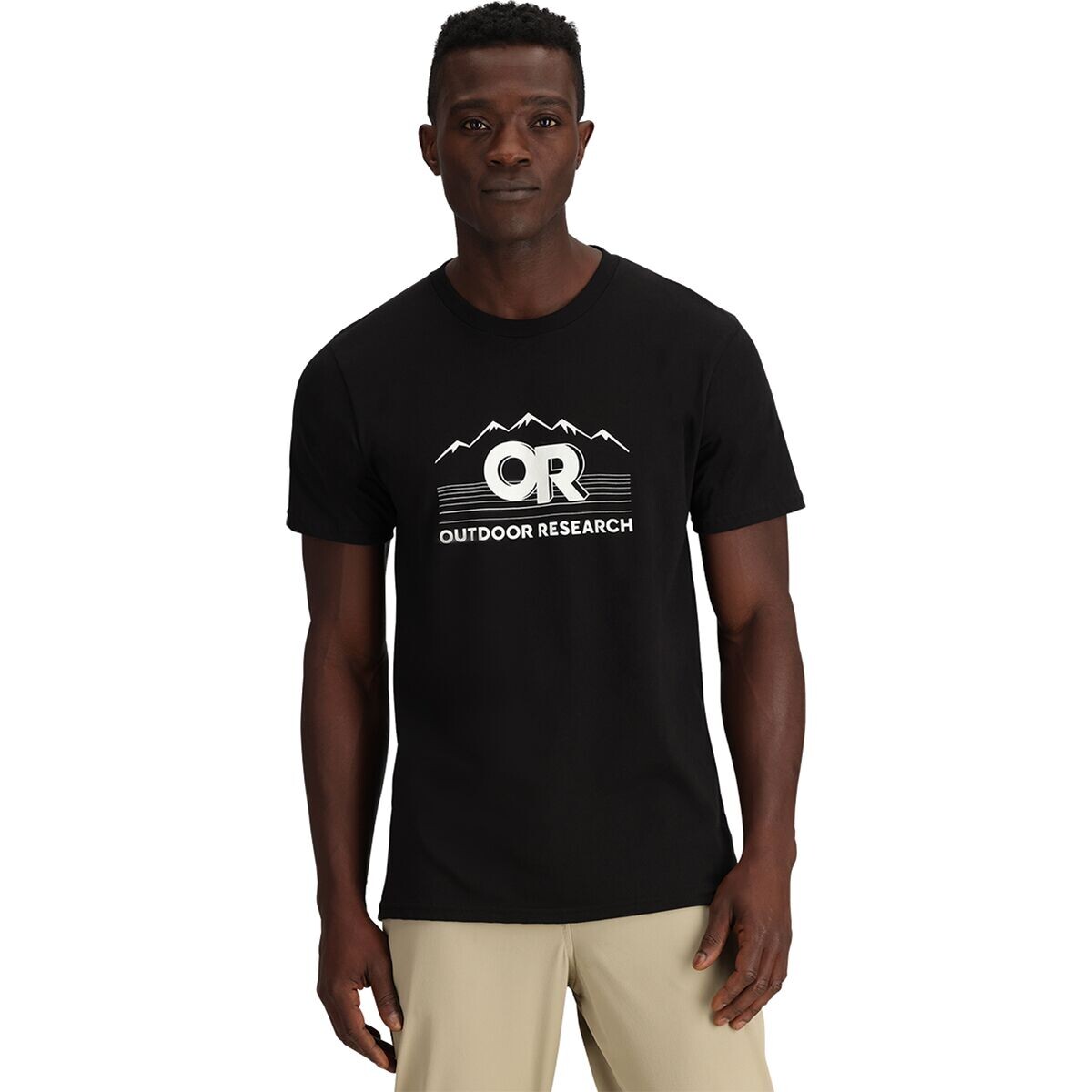 

Футболка адвоката Outdoor Research, цвет black/white