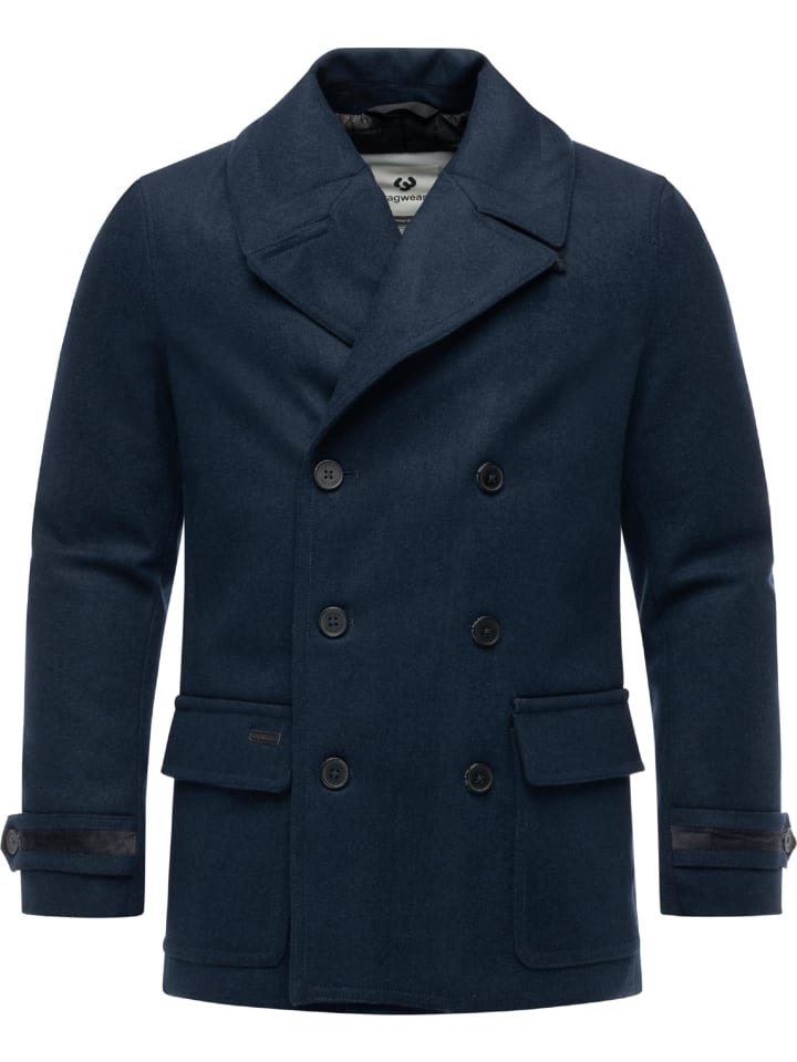 

Ragwear Короткое пальто Parr YOUMODO темно-синего цвета