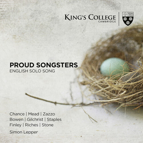 

CD диск Proud Songsters: English Solo Song: Proud Songsters: English Solo Song