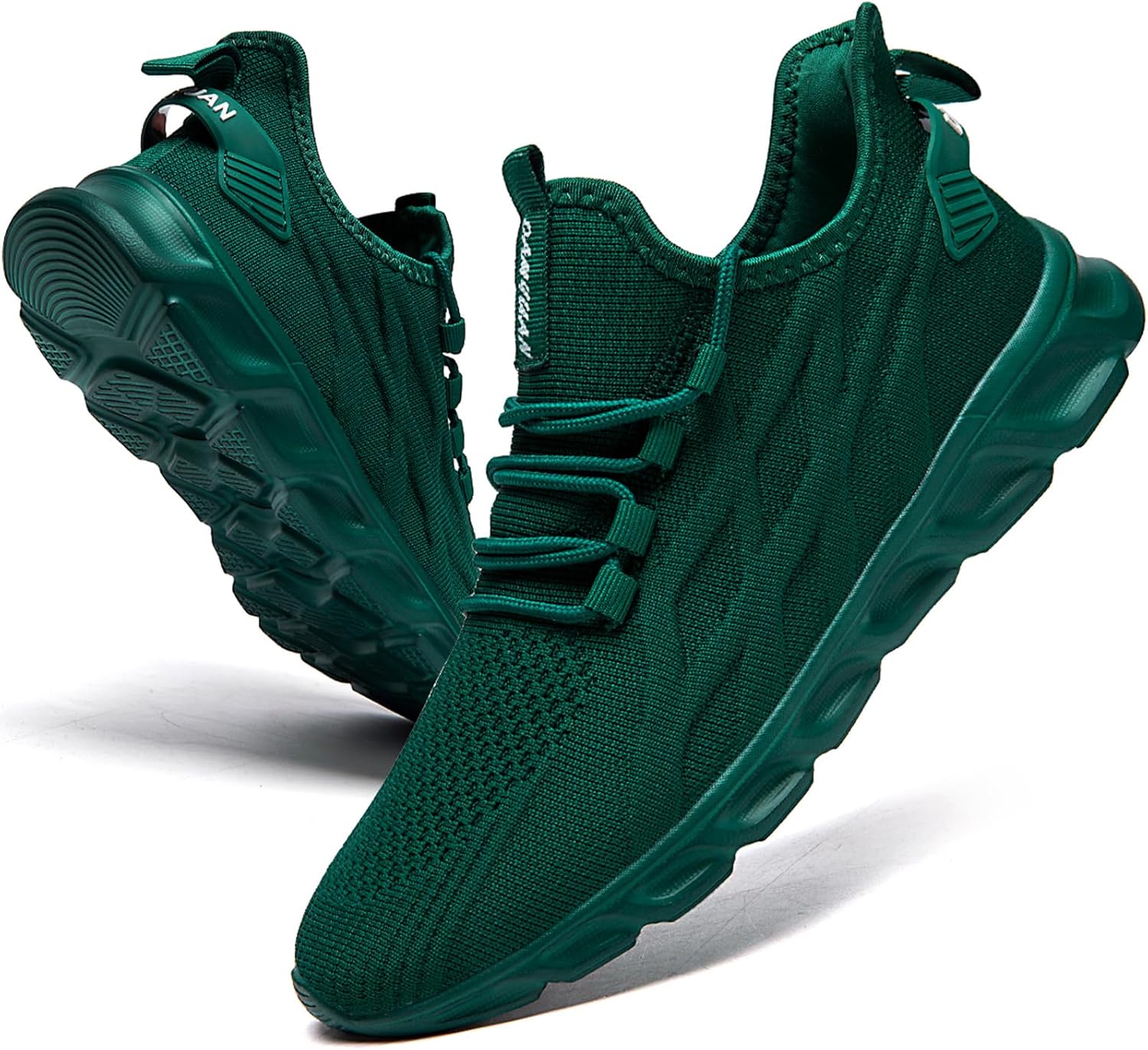 

Мужские беговые кроссовки ZGPWZWL для мужчин, теннисные, для тренажерного зала, легкие, для ходьбы, комфортные спортивные обувь для тренировок, темно-зеленый