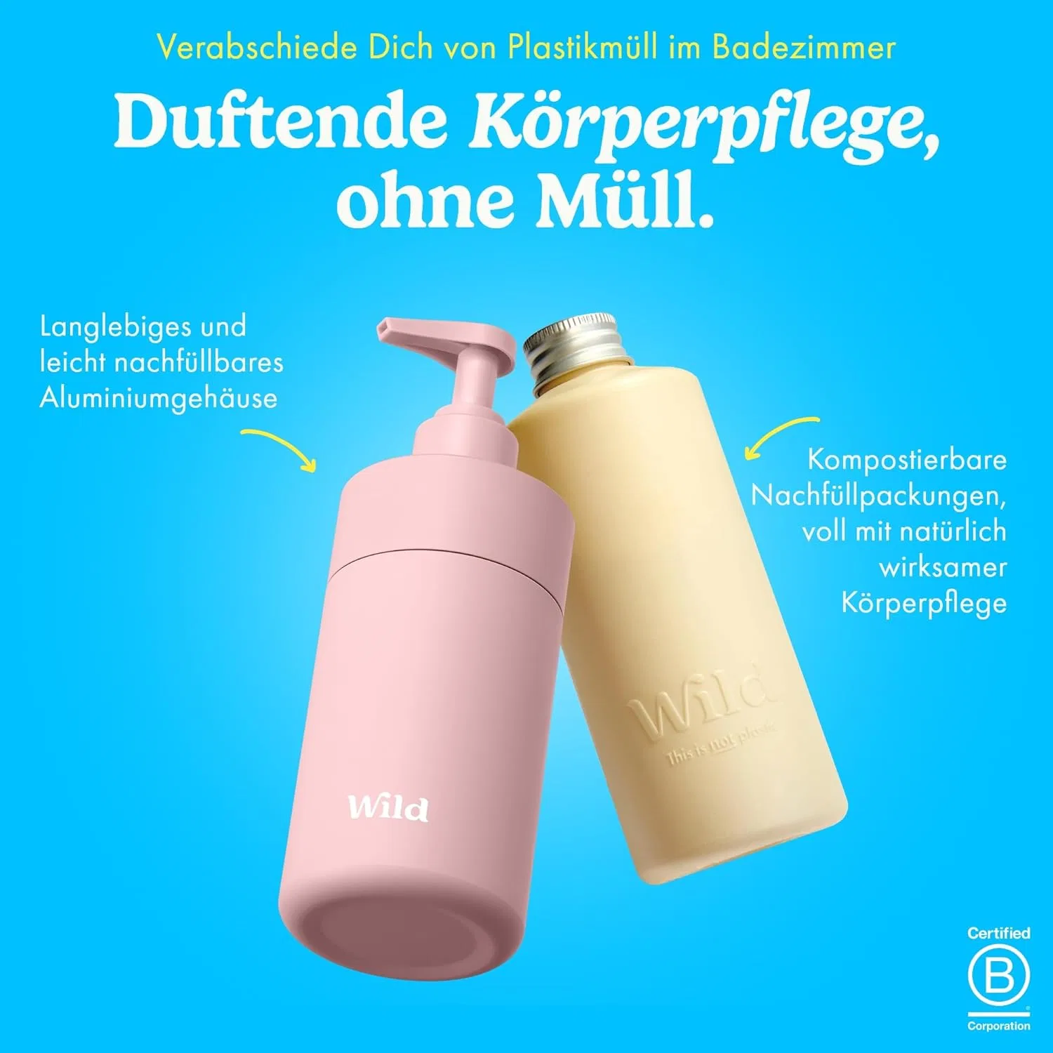 Набор многоразового геля для душа от Wild Wild — фото 2