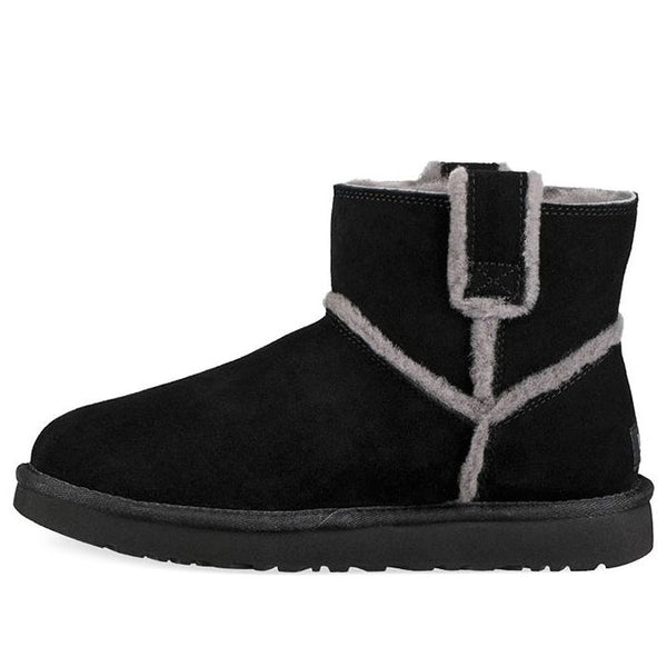 

Зимние ботинки классические мини с флисовой подкладкой, Ugg, черный