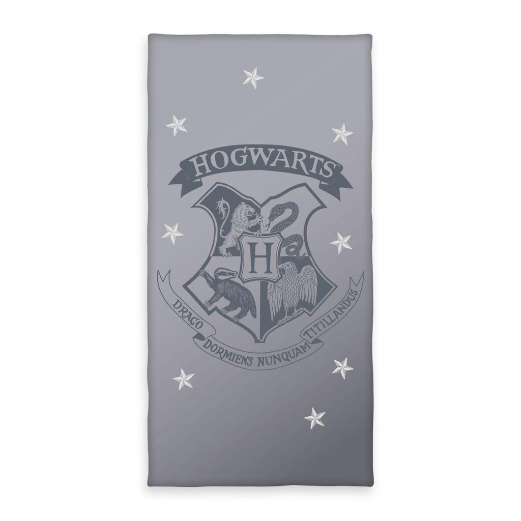 

Велюровое полотенце Herding Harry Potter серое 70 x 140 см
