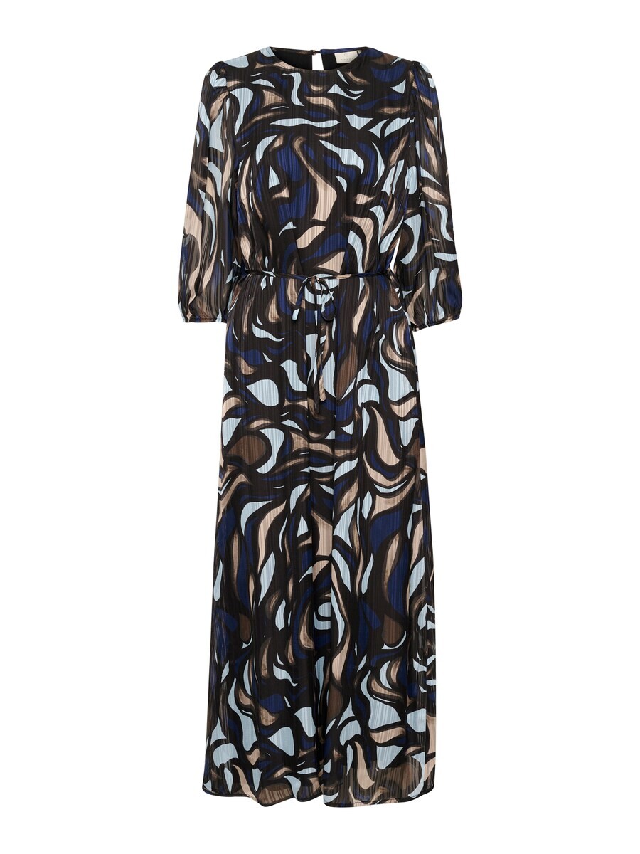 

Платье макси Kaffe Dress Margo, цвет marine blue/light blue