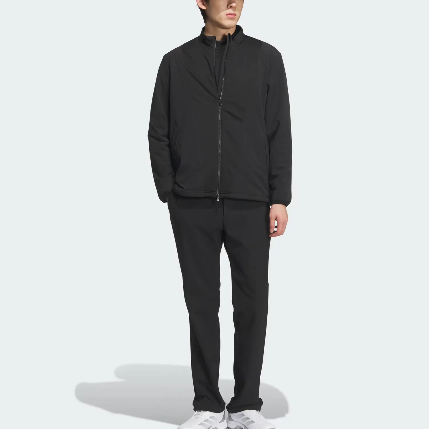 Adidas Холодостойкая гибридная куртка мужская, Black — фото 2